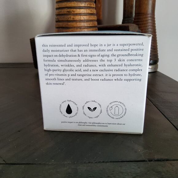 Philosophy Hope in a Jar Moisturizer Face Cream 4 oz Jumbo Size and - Picture 4 of 7